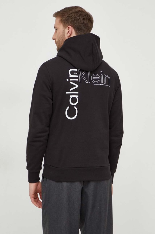 Odzież Calvin Klein bluza bawełniana K10K112439 czarny