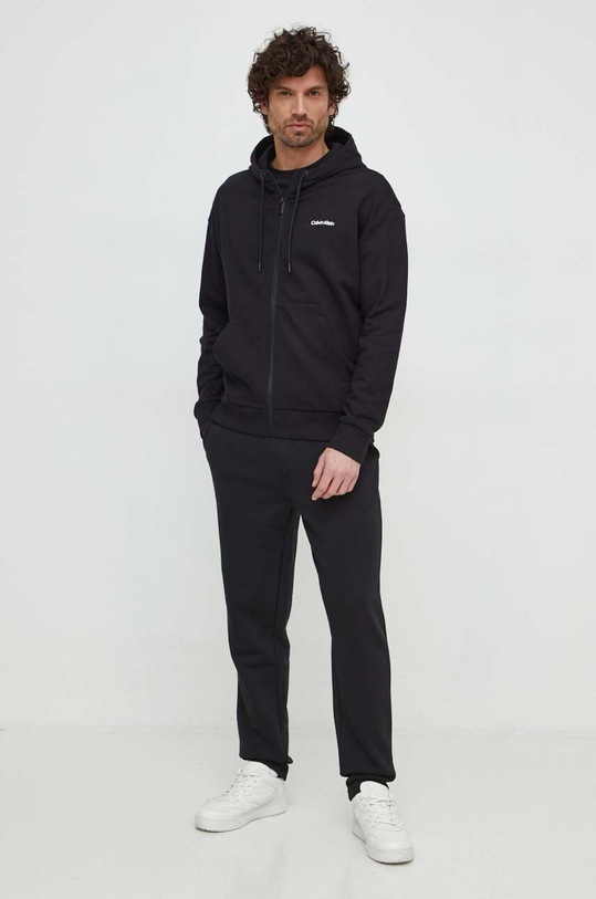 Calvin Klein bluza bawełniana K10K112446 czarny SS24