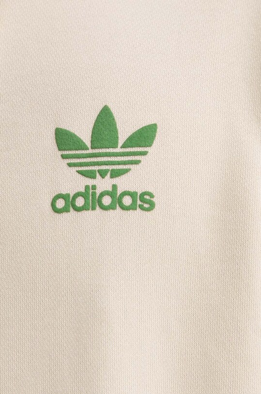 adidas Originals hanorac de bumbac IR9309 bej