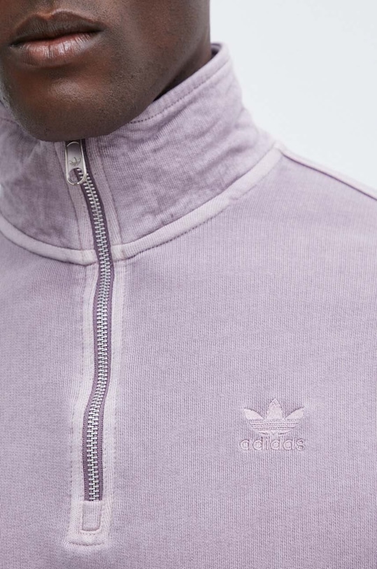 Bavlněná mikina adidas Originals IS1745 růžová