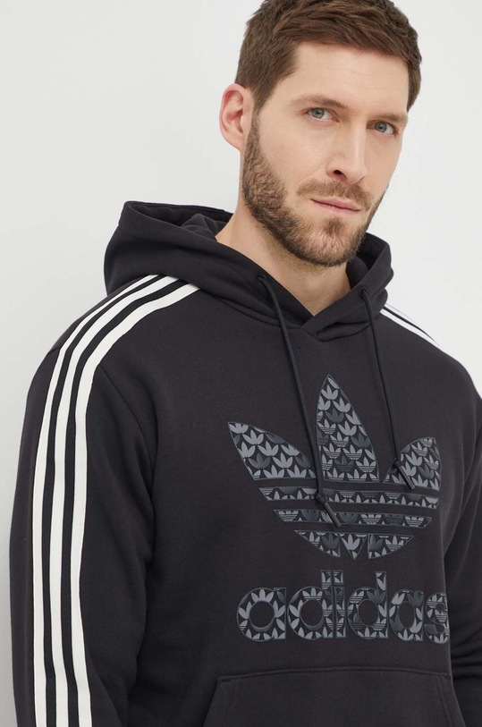 Oblečení Bavlněná mikina adidas Originals IS2933 černá