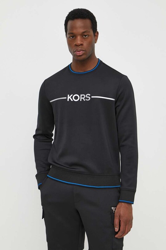 Michael Kors bluza imprimeu negru CS451V34GE