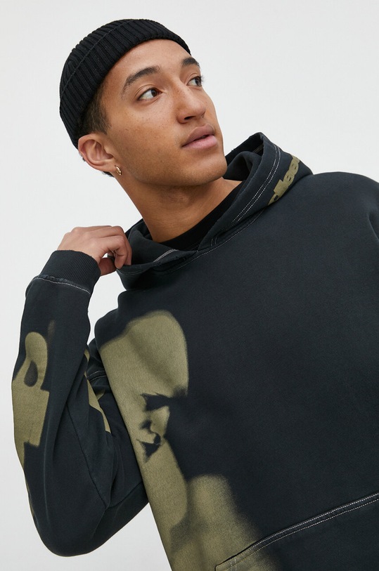 Diesel hanorac de bumbac negru A12179.0JNAZ