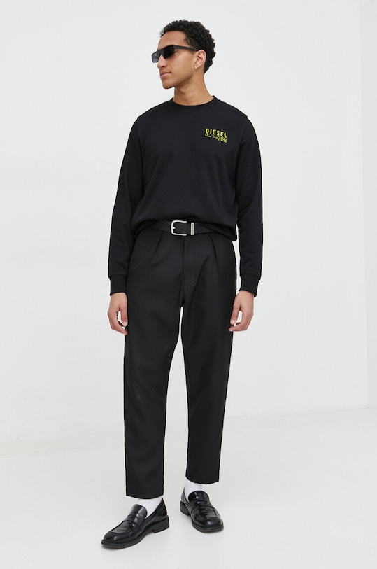 Diesel bluza A12507.0HAYT czarny SS24