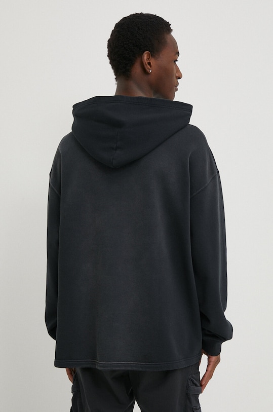 Odzież Diesel bluza bawełniana S-BUNT-HOOD A12362.0JPAB czarny