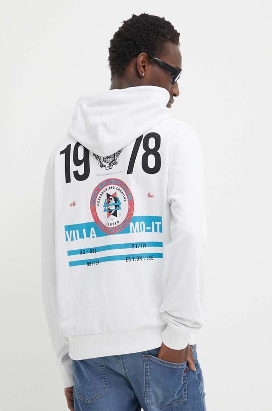 Odzież Diesel bluza S-GINN-HOOD-K39 A12515.0HAYT biały