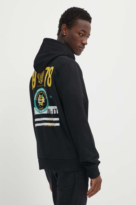 Diesel bluza S-GINN-HOOD-K39 z kapturem czarny A12515.0HAYT