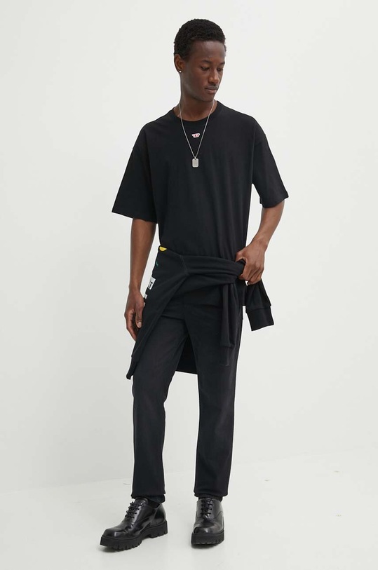 Diesel bluza S-GINN-HOOD-K39 A12515.0HAYT czarny SS24