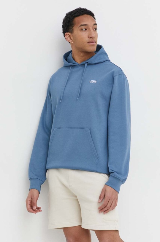 Vans bluza z kapturem niebieski VN0A7YDVP8X1