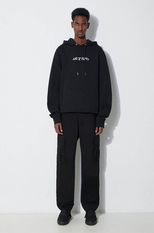 Daily Paper cotton sweatshirt Unified Type Hoodie 2411116 black SS24