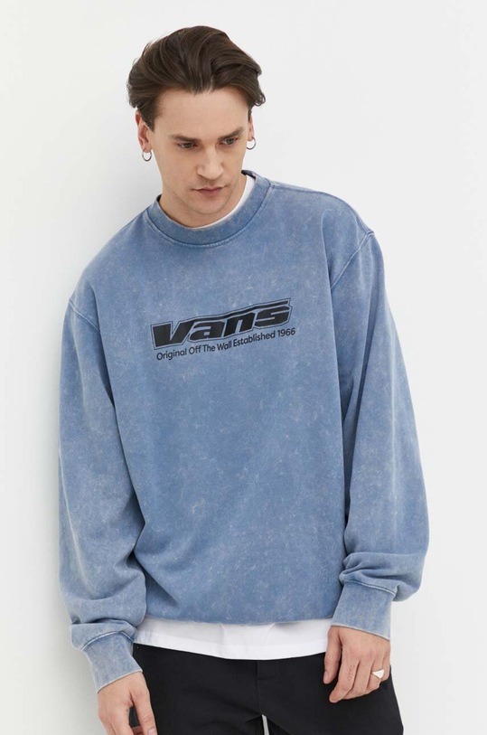 Vans bluza albastru VN000GE7P8X1