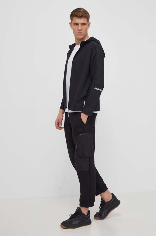 Calvin Klein Performance hanorac de antrenament 00GMS4J419 negru SS24