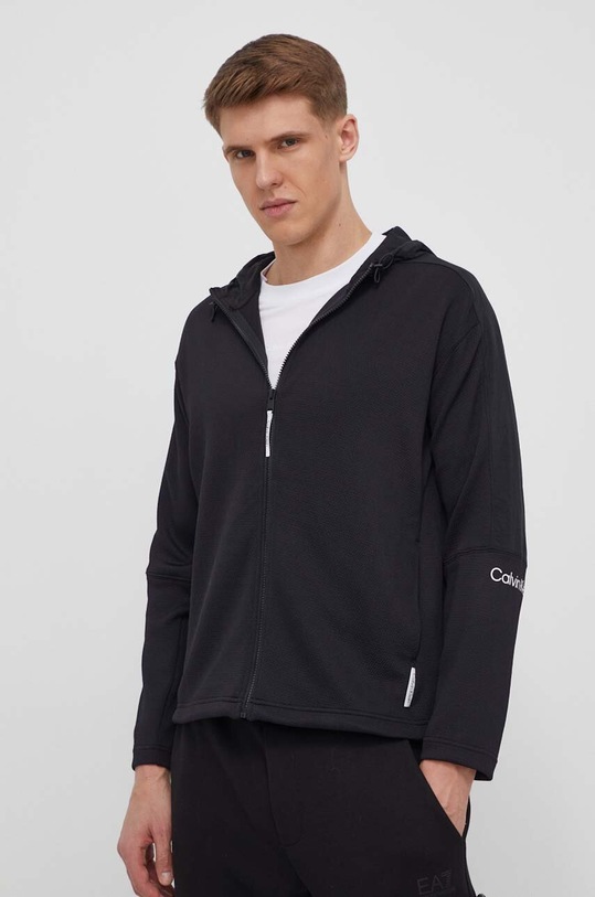 Calvin Klein Performance hanorac de antrenament negru 00GMS4J419