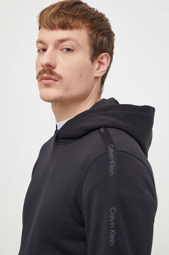 Tréninková mikina Calvin Klein Performance černá 00GMS4W336