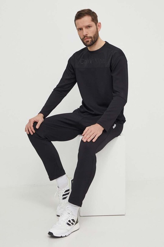 Тренувальна кофта Calvin Klein Performance 00GMS4W338 чорний SS24