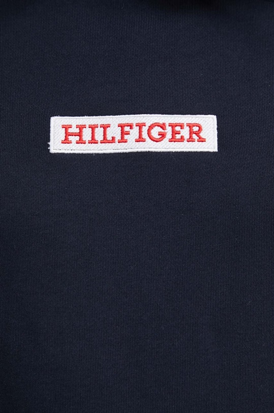 Bavlněná mikina Tommy Hilfiger MW0MW34379 námořnická modř