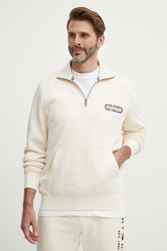 Tommy Hilfiger bluza pozostałe beżowy MW0MW34382
