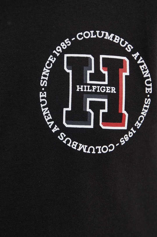 Бавовняна кофта Tommy Hilfiger MW0MW34383 чорний