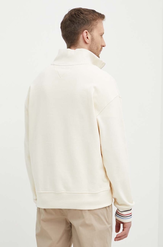 Ρούχα Βαμβακερή μπλούζα Tommy Hilfiger MW0MW34412 μπεζ