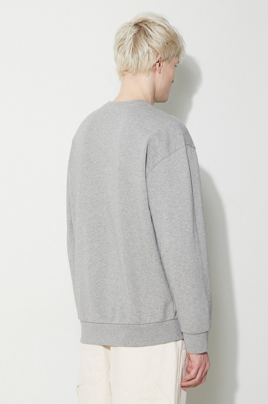 Oblečení Bavlněná mikina A.P.C. Sweat Eliot COFDX.H27836.PLB šedá