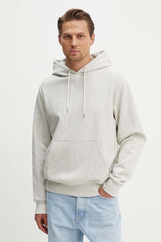 Бавовняна кофта A.P.C. Hoodie Bruce з капюшоном бежевий COGWV.H27867.PAA