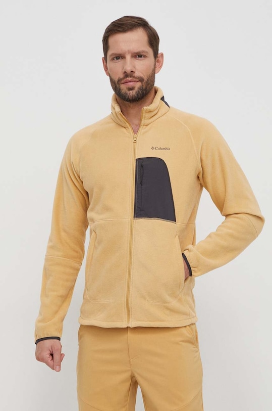 Sportovní mikina Columbia Rapid Expedition bez kapuce béžová 1909073