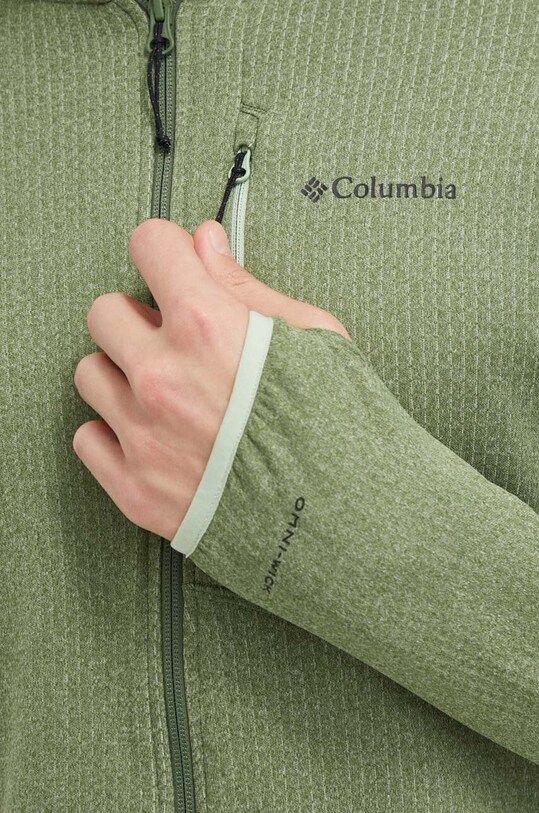 Спортивная кофта Columbia Park View 1952222 зелёный
