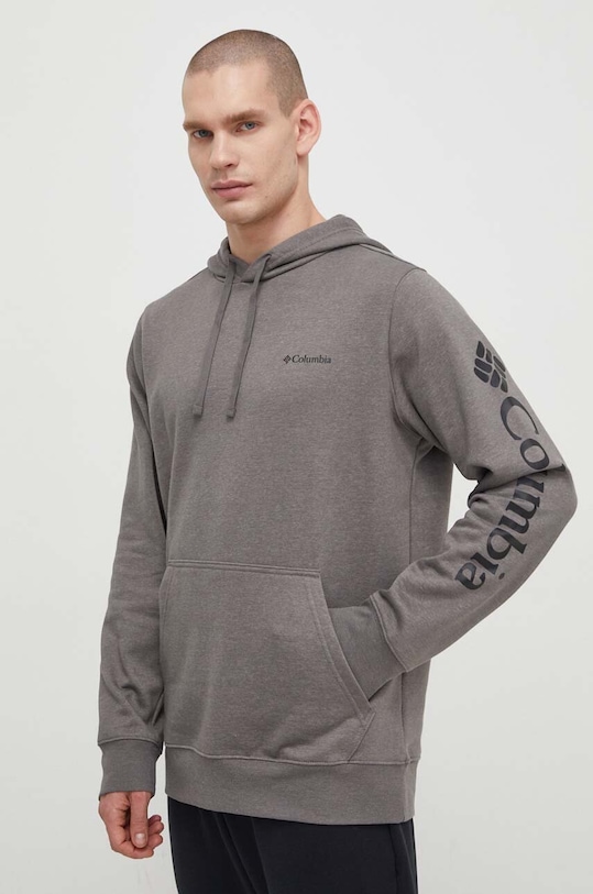 Columbia bluza Trek z kapturem szary 1957913