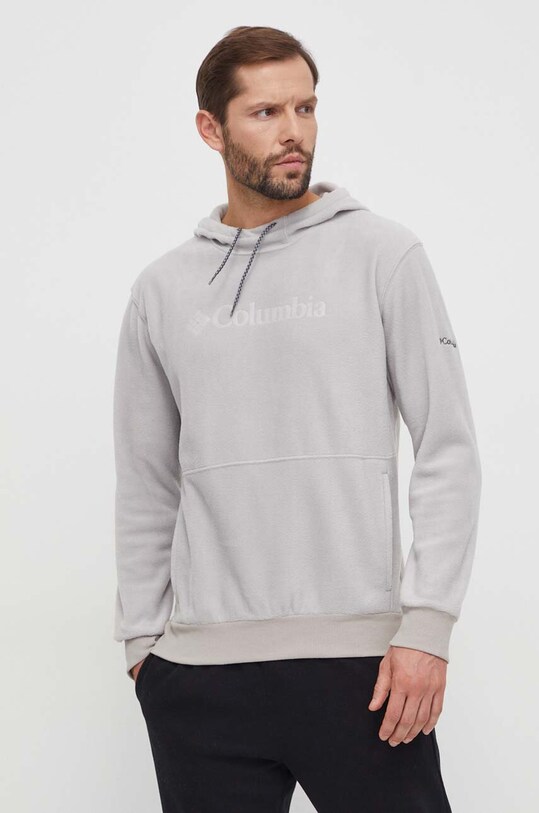 Columbia bluza polarowa Steens Mountain aplikacja szary 2054331