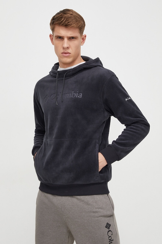 Columbia bluza polarowa Steens Mountain aplikacja czarny 2054331