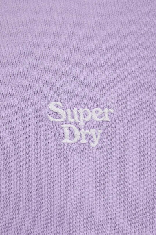 Хлопковая кофта Superdry M2013242A.2LT фиолетовой