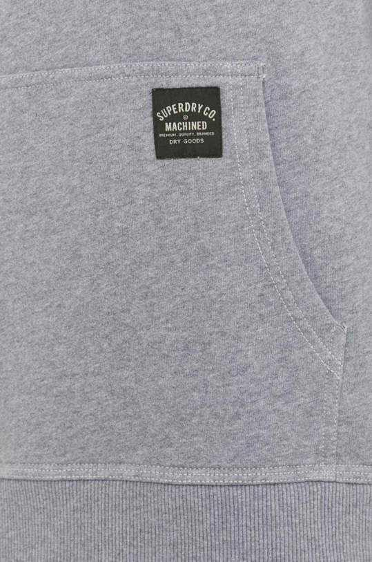 Bavlněná mikina Superdry M2013078A.2LK šedá