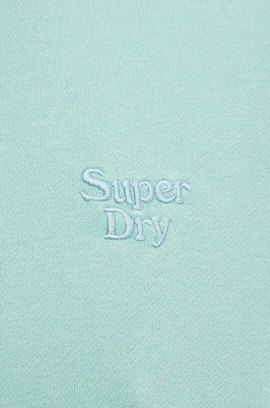 Хлопковая кофта Superdry M2012362A.NQ6 бирюзовый