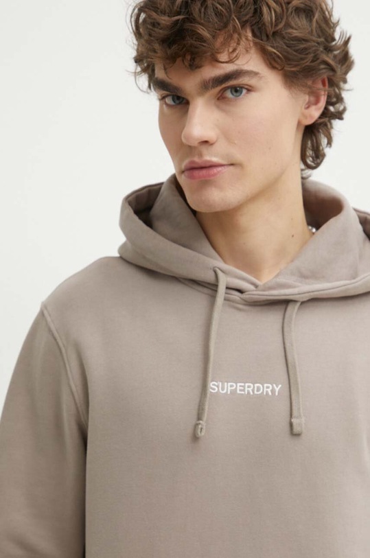 Superdry hanorac de bumbac bej M2013518A.1PC