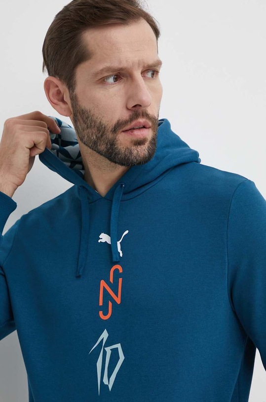 Tepláková mikina Puma Neymar JR 658955 tyrkysová