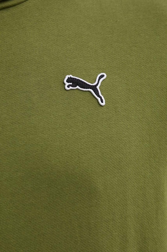 Bavlněná mikina Puma BETTER ESSENTIALS 675978 zelená