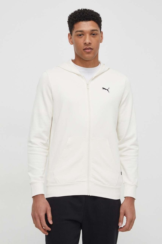 Puma bluza bawełniana BETTER ESSENTIALS beżowy 675979