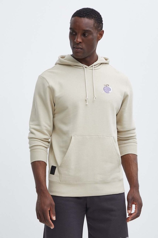 Puma bluza bawełniana PUMA X ONE PIECE nadruk beżowy 624666