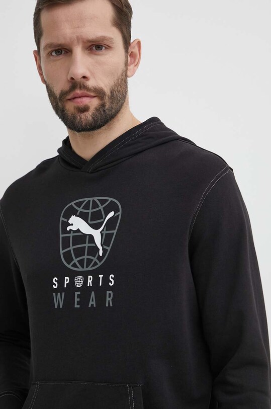 Îmbrăcăminte Puma bluză BETTER SPORTSWEAR 679002 negru