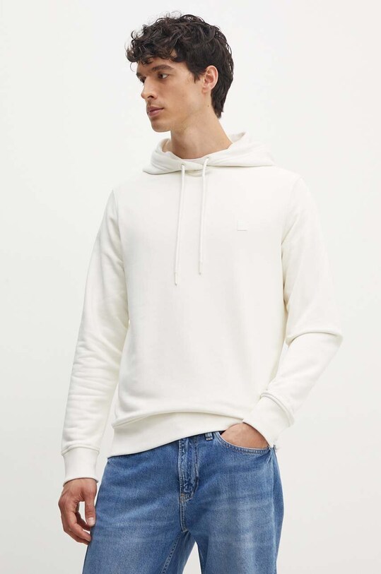 Кофта Calvin Klein Jeans с капюшоном бежевый J30J325149