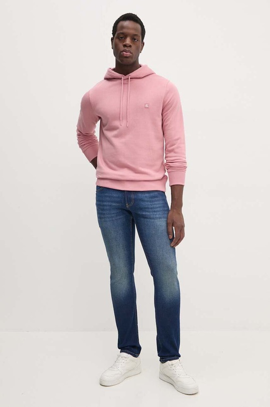 Mikina Calvin Klein Jeans J30J325149 růžová AW24
