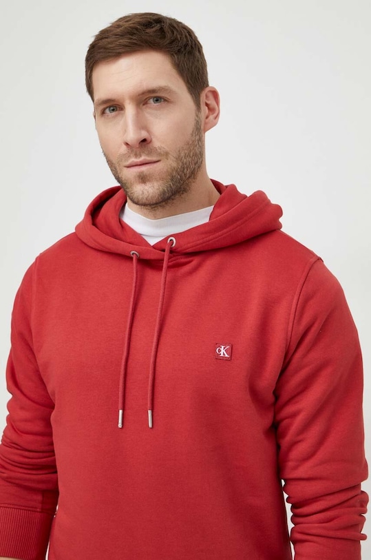 Calvin Klein Jeans bluza czerwony J30J325149