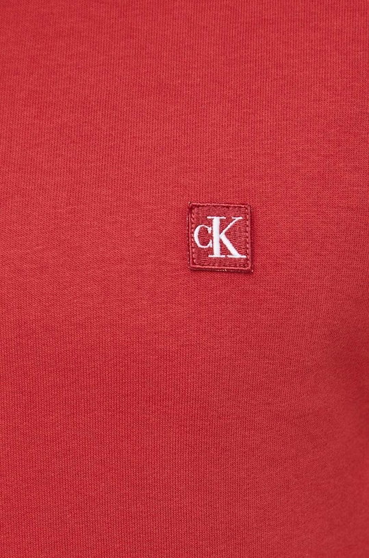 Calvin Klein Jeans bluza J30J325149 czerwony