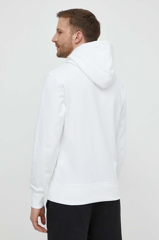 Oblečenie Bavlnená mikina Calvin Klein Jeans J30J325429 biela