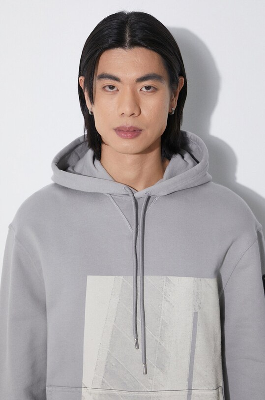 Pamučna dukserica A-COLD-WALL* Strand Hoodie ACWMW186 siva