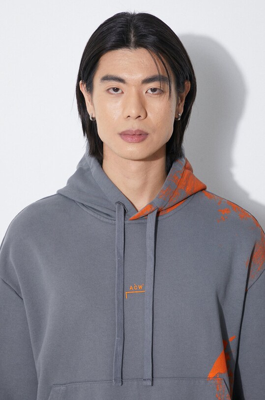 Бавовняна кофта A-COLD-WALL* Brushstroke Hoodie ACWMW183 сірий