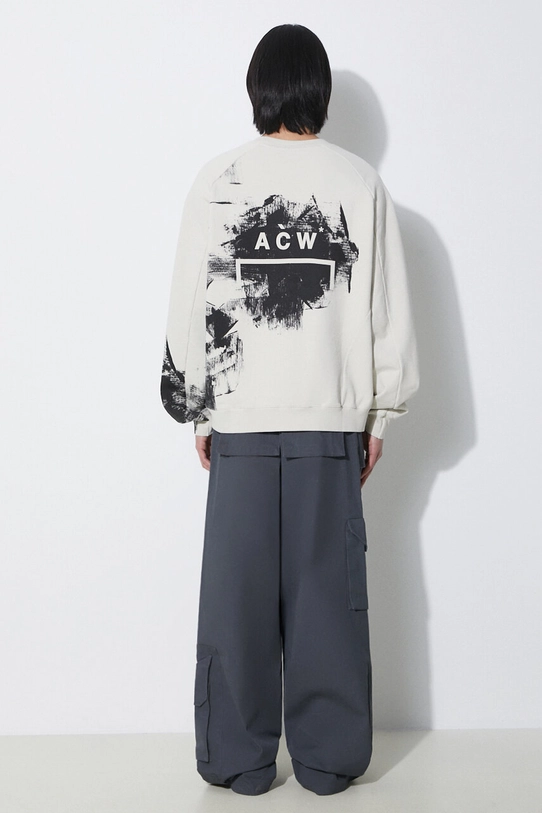 Odjeća Pamučna dukserica A-COLD-WALL* Brushstroke Crewneck ACWMW184 bež