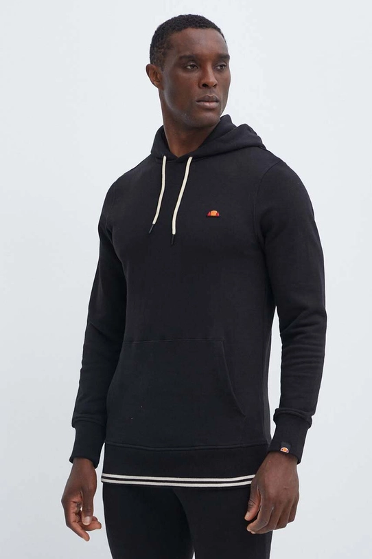 Ellesse hanorac de bumbac Koda OH Hoody uni negru SHR16446