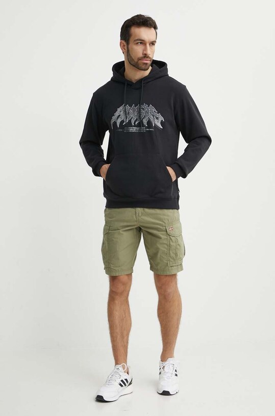 adidas Originals bluza bawełniana IS0203 czarny SS24