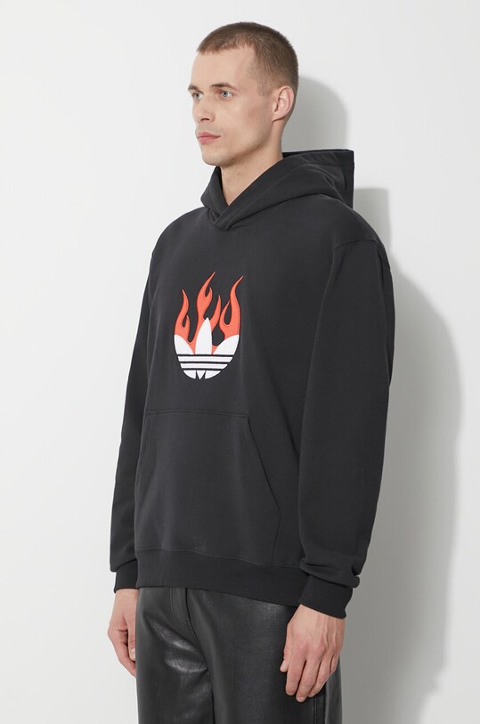 Хлопковая кофта adidas Originals чёрный IS0208